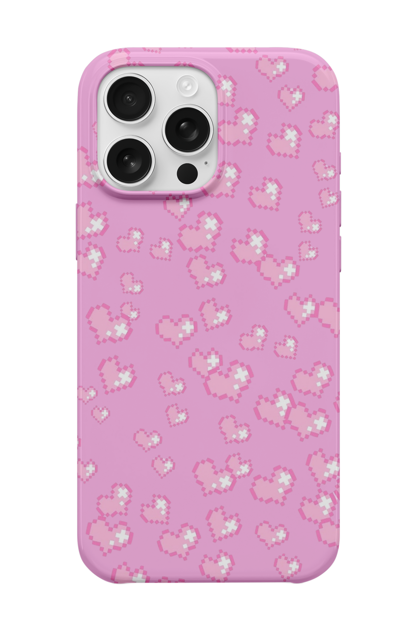 PINK HEART TELEFON KILIFI