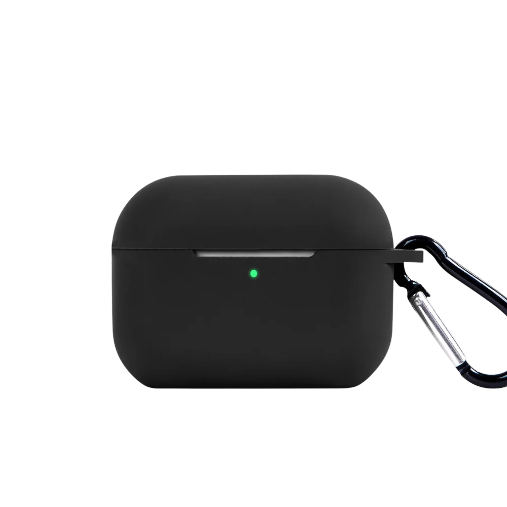 Apple AirPods Basic Silikon Kılıfı - Siyah