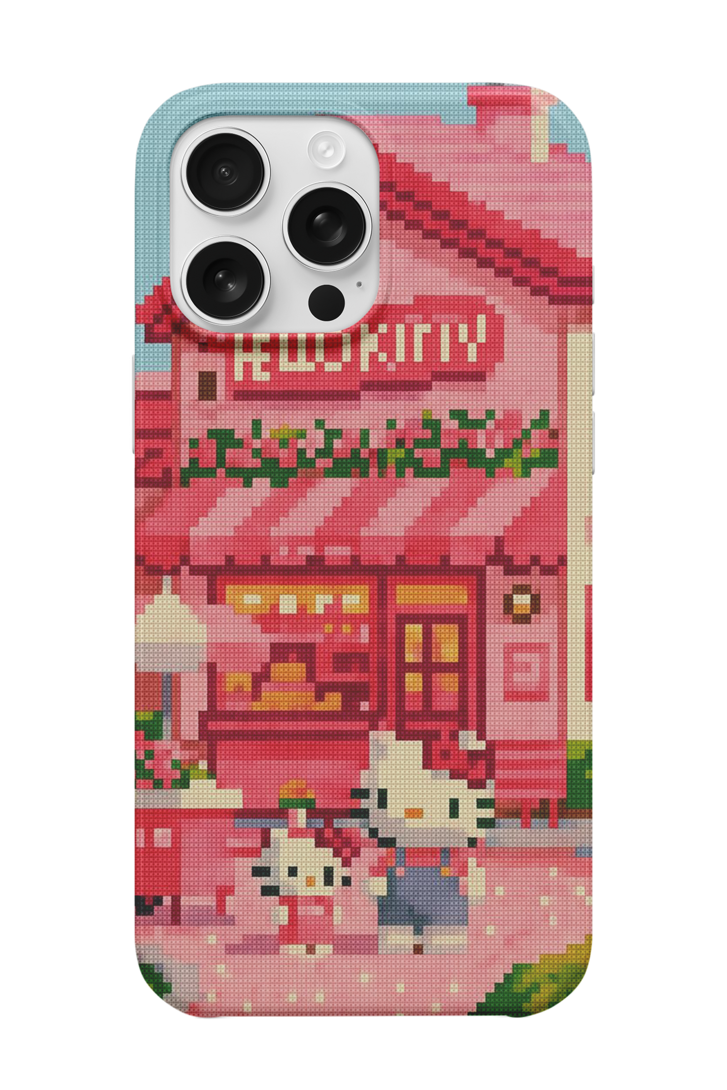 HELLO KITTY PIXEL TELEFON KILIFI