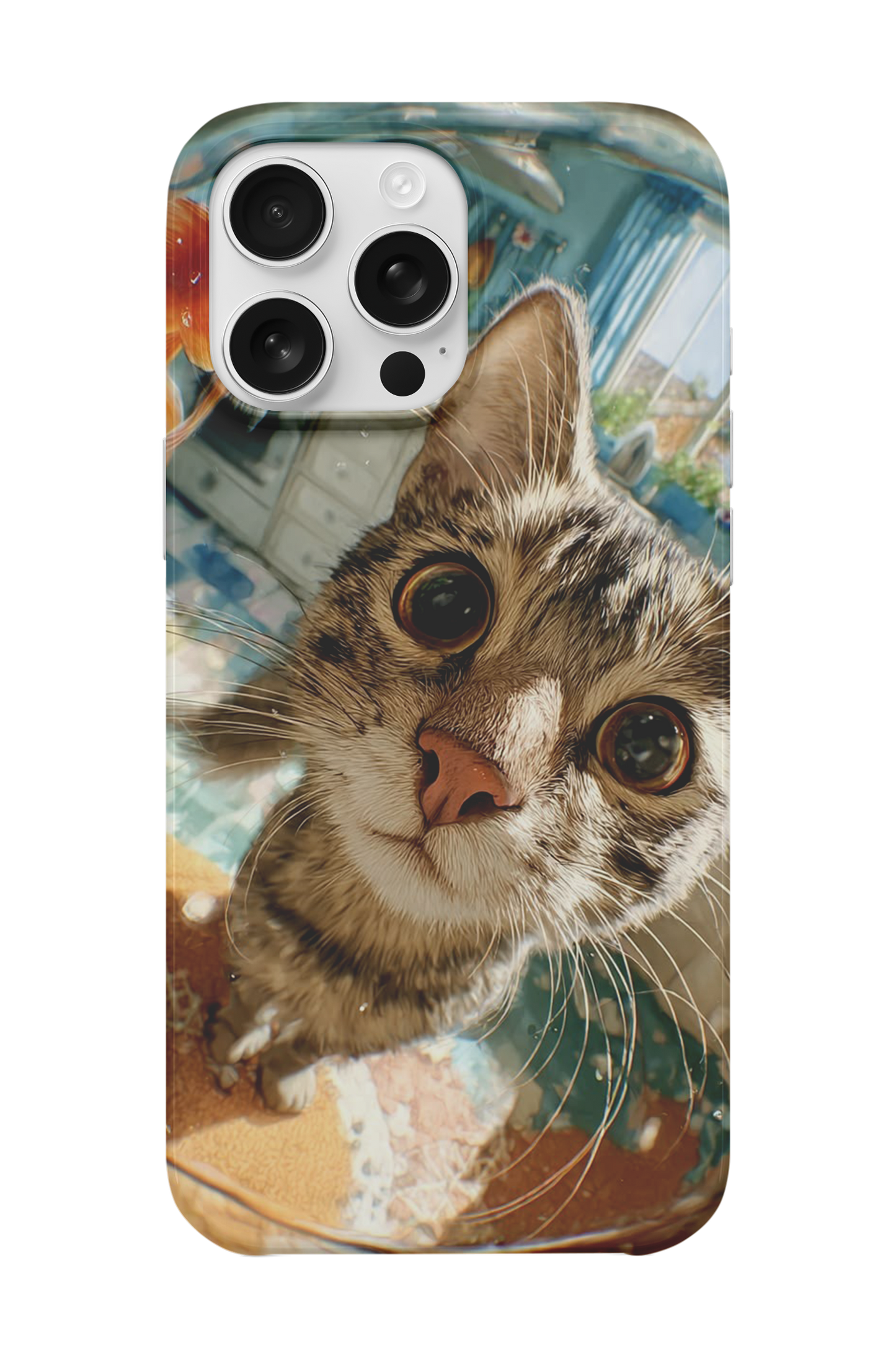 ŞAŞKIN KEDİ TELEFON KILIFI