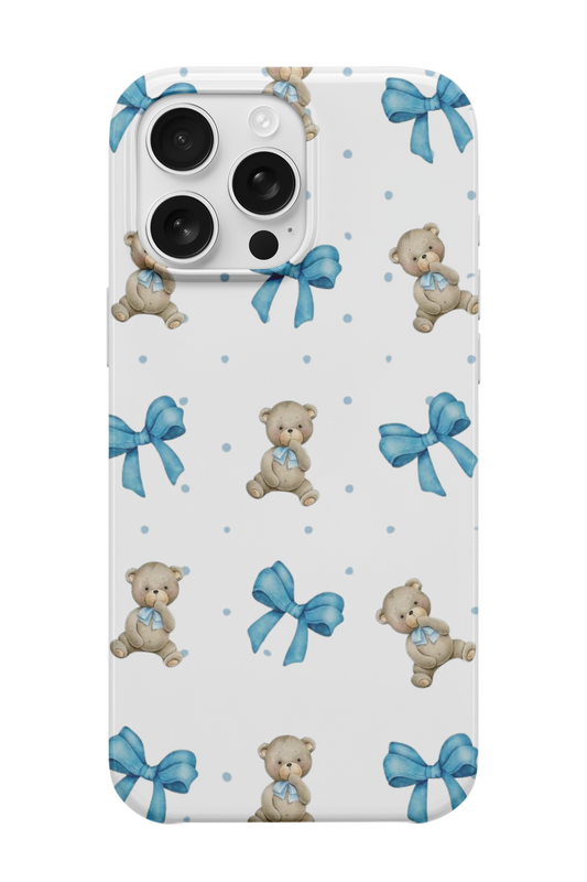 BLUE TEDDY BEAR TELEFON KILIFI