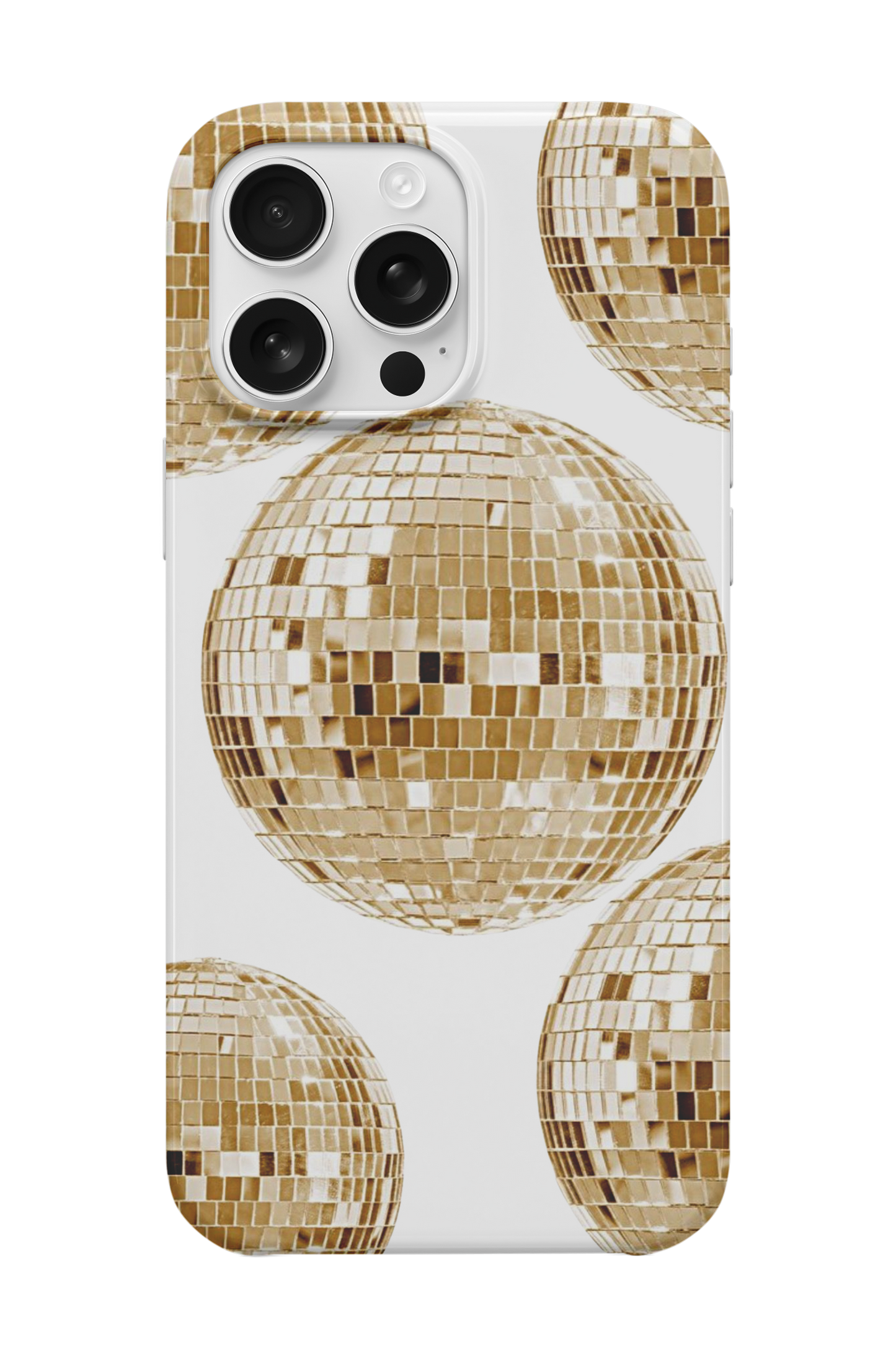 GOLD DİSCO TELEFON KILIFI