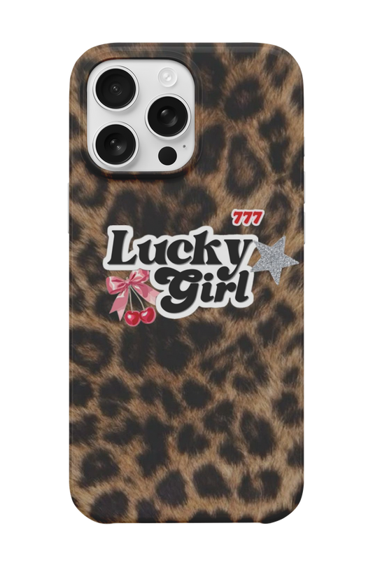 LUCKY GİRL LEOPAR TELEFON KILIFI