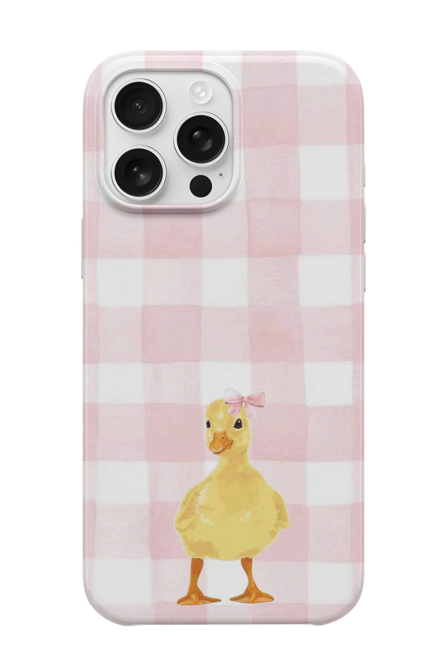 PEMBE ÖRDEK TELEFON KILIFI